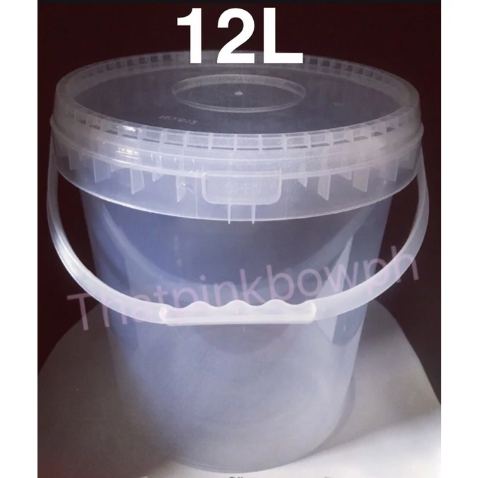 12L Plastic Bucket Container